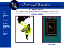 Tablet Screenshot of 1936.neotropicalbutterflies.com